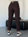 Штани вельвет шоколад №98386 - фото 3