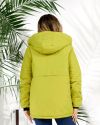 Весняна куртка лайм №98400 - фото 4