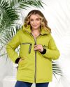 Весняна куртка лайм №98400 - фото 7