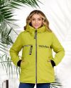 Весняна куртка лайм №98400 - фото 9