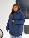 Куртка Жилетка синя №98408 - фото 5