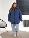 Куртка Жилетка синя №98408 - фото 6