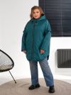 Куртка Жилетка зелена №98409 - фото 4