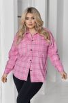 Стильна сорочка рожева №98469 - фото 3