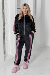 Спорт костюм чорний рожевий №98476 - фото 1