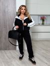 Спортивний костюм чорний №98479 - фото 4