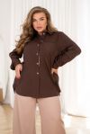 Сорочка шоколадна №98497 - фото 1
