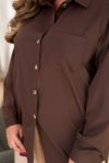 Сорочка шоколадна №98497 - фото 2