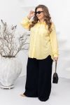 Сорочка жовта №98498 - фото 4