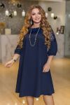 Сукня темно синій №98624 - фото 1
