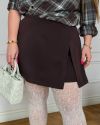 Спідниця-шорти шоколад №98630 - фото 2