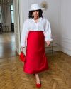 Спідниця червона №98633 - фото 3