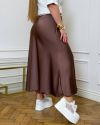 Спідниця шоколад №98634 - фото 5