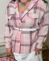 Сорочка рожева №98641 - фото 7