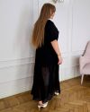 Комплект сукня+спідниця чорний №98642 - фото 2