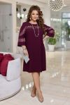 Сукня бордо №98673 - фото 2