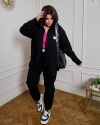 Стильний костюм чорний №98692 - фото 3