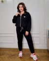 Спортивний костюм чорний №98703 - фото 1