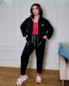 Спортивний костюм чорний №98703 - фото 4
