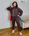 Спортивний костюм шоколад №98704 - фото 6