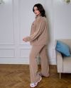 Вельвет костюм мокко №98709 - фото 3