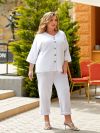 Костюм білий №98720 - фото 4