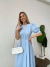 Сукня блакитна №98736 - фото 2