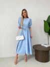 Сукня блакитна №98736 - фото 6