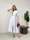 Сукня біла №98742 - фото 1