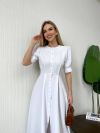 Сукня біла №98742 - фото 3