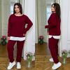 Костюм бордо №98770 - фото 1