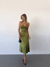 Сукня салатова яка зведе всіх з розуму №98779 - фото 2
