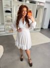 Сукня біла №98801 - фото 4
