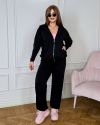 Спортивний костюм чорний №98832 - фото 7