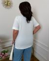 Футболка біла №98884 - фото 3