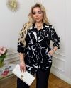 Сорочка-туніка чорна №98888 - фото 1