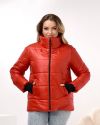 Весняна куртка червона №98907 - фото 5