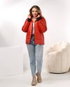 Весняна куртка червона №98907 - фото 8