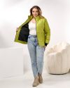 Весняна куртка лайм №98908 - фото 2