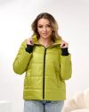 Весняна куртка лайм №98908 - фото 5