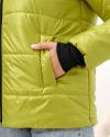 Весняна куртка лайм №98908 - фото 6