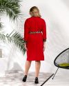 Сукня червона №98914 - фото 4