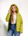 Весняна куртка лайм №98930 - фото 2