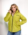 Весняна куртка лайм №98930 - фото 4