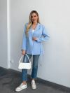 Піджак блакитний №98951 - фото 6
