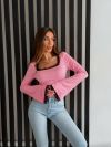 Кофтинка рожевий №98957 - фото 5