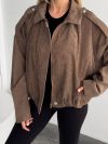 Куртка-бомбер мокко №98963 - фото 6