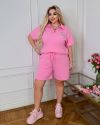 Стильний костюм рожевий №98979 - фото 6