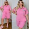 Стильний костюм рожевий №98979 - фото 7