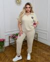 Комфортний костюм з трикотажу №98985 - фото 1